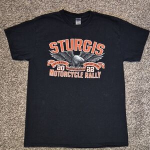 Black Sturgis Motorcycle Rally T-Shirt